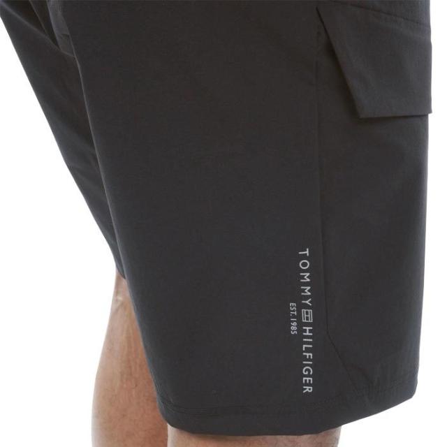 TOMMY HILFIGER GOLF 撥水 ロゴプリント ストレッチ ハイブリッド ショートパンツ view5