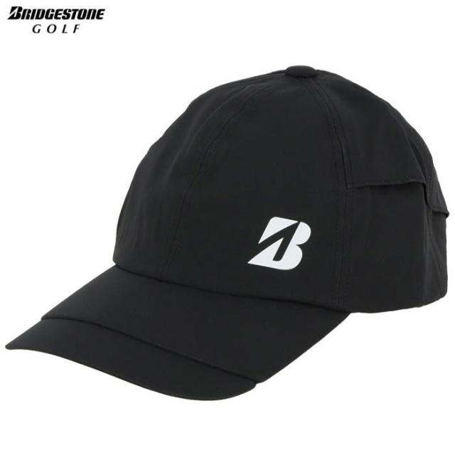 [2024年モデル] ブリヂストンゴルフ メンズ Suizing 水神 レインキャップ CPG24S BK ブラック