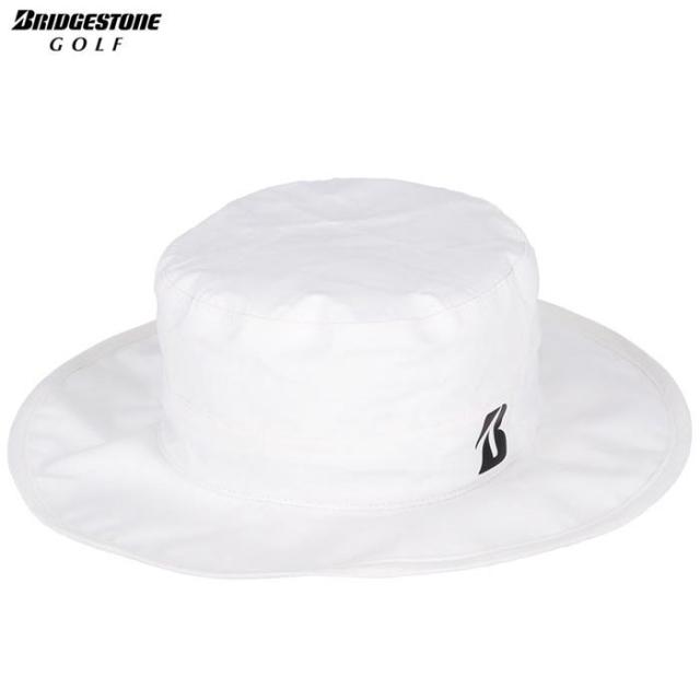 [2024年モデル] ブリヂストンゴルフ メンズ Suizing 水神 レインハット CPG24T WH ホワイト