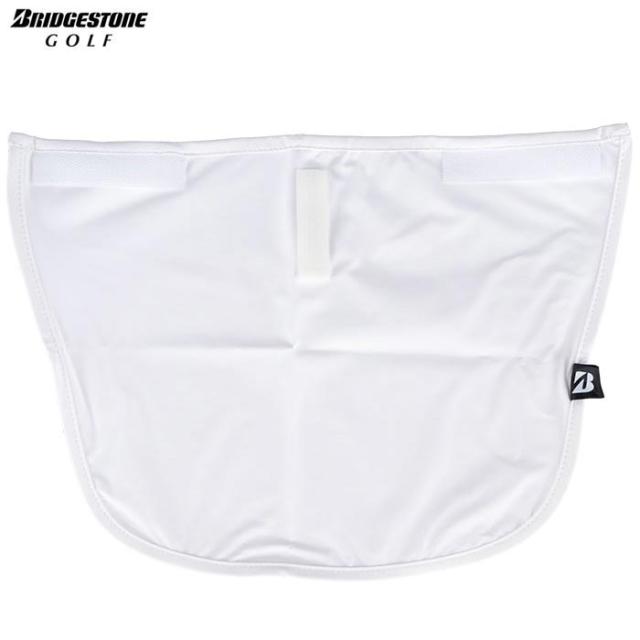 [2024年モデル] ブリヂストンゴルフ メンズ Suizing 水神 レイン ネックガード CPG24U WH ホワイト