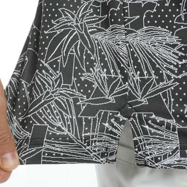 Admiral GOLF リーフジャカード 総柄 半袖 ポロシャツ view5