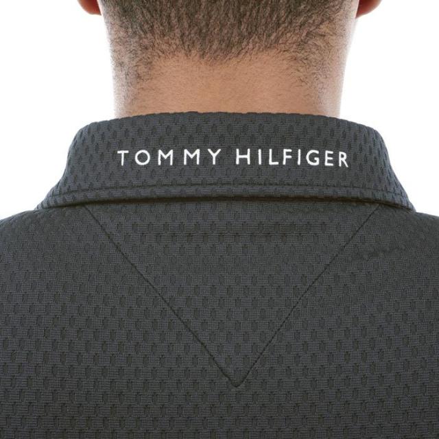 TOMMY HILFIGER GOLF リンクスジャカード UVカット 半袖 ポロシャツ view3