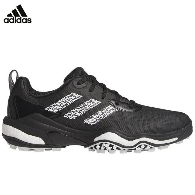 [2024年モデル] アディダス メンズ CODECHAOS 25 コードカオス 25 スパイクレス ゴルフシューズ MDV41 IF3270 コアブラック/フットウェアホワイト/ルシッドレモン