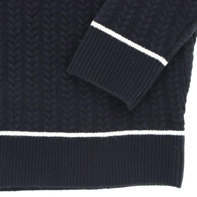 Titleist GOLF ヘリンボーン編み 長袖 クルーネック セーター view4