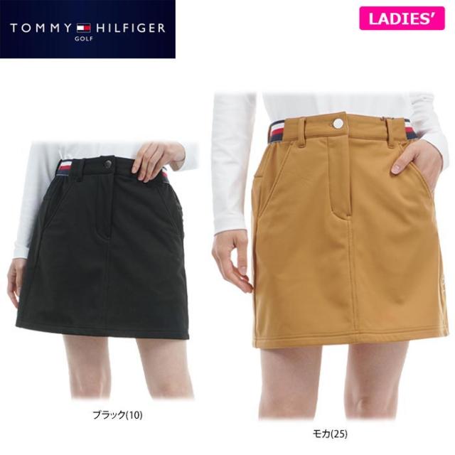 TOMMY HILFIGER GOLF 撥水 ストレッチ 防風 裏起毛 スカート