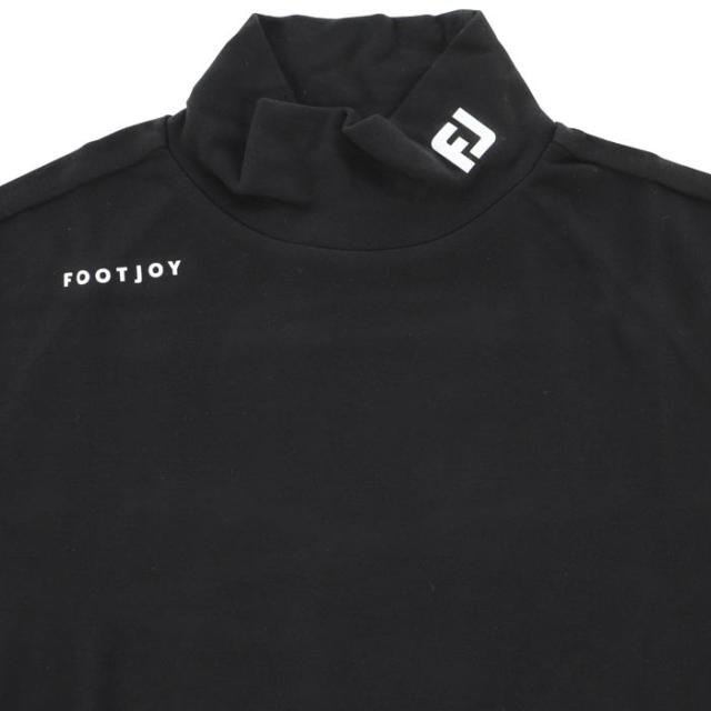 FootJoy GOLF 起毛生地 保温 長袖 モックネックシャツ view2