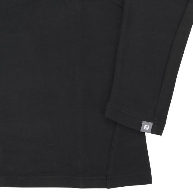 FootJoy GOLF 起毛生地 保温 長袖 モックネックシャツ view3