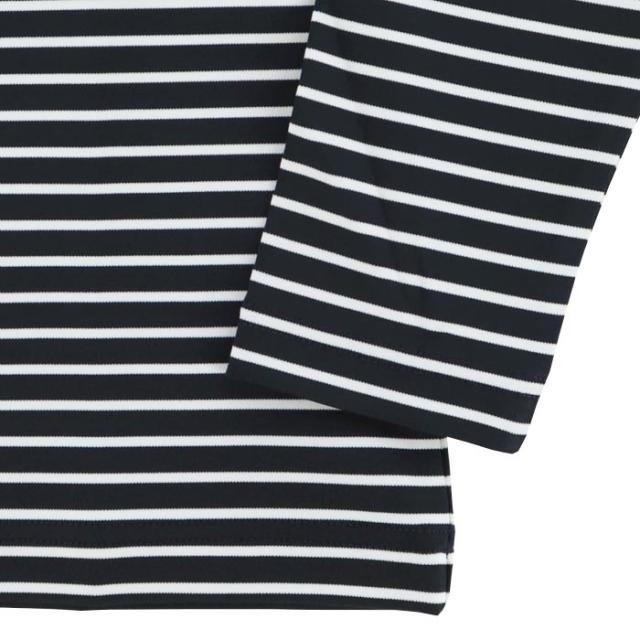 TOMMY HILFIGER GOLF 胸ボーダー UVケア 長袖 モックネックシャツ view3