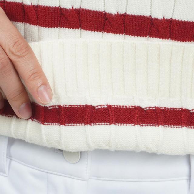 TOMMY HILFIGER GOLF ケーブル編み 長袖 クルーネック セーター view6