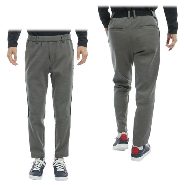 TOMMY HILFIGER GOLF ロゴプリント ストレッチ スウェット ロングパンツ view1