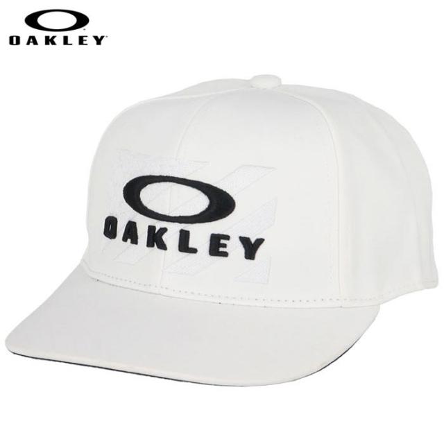 [2024年モデル] オークリー メンズ FLAG CAP FA 24.0 星条旗モチーフ刺繍 キャップ FOS901891 100 ホワイト