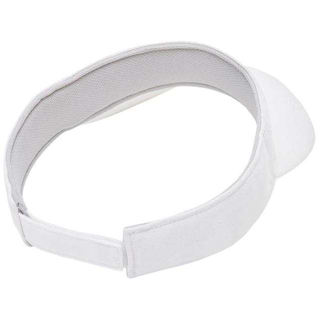 Callaway GOLF シルバーロゴ刺繍 スエード調 サンバイザー view1