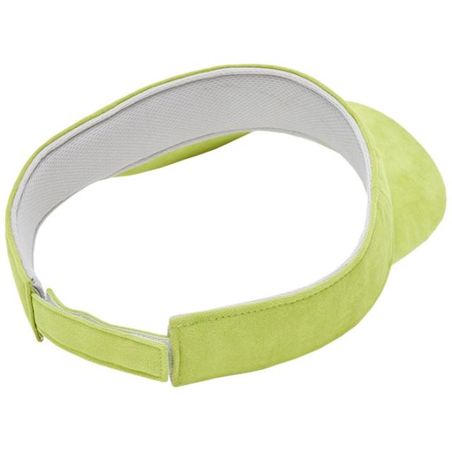 Callaway GOLF シルバーロゴ刺繍 スエード調 サンバイザー view1