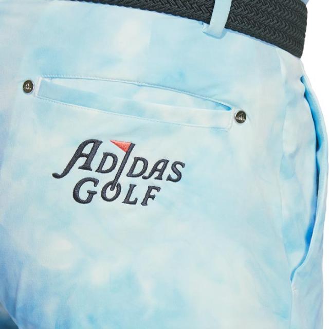 adidas GOLF タイダイプリント ストレッチ ロゴ刺繍 ショートパンツ view3