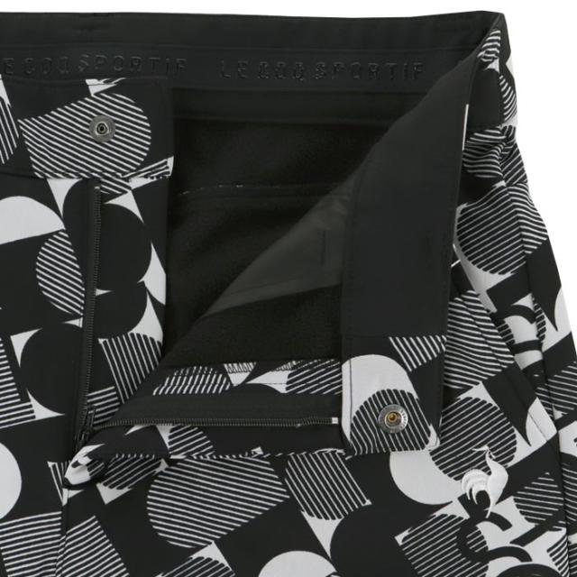 Le coq sportif GOLF 防風 ストレッチ 撥水 総柄 裏フリース ボンディング ロングパンツ view4