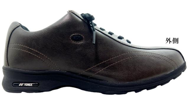 ウォーキングシューズ メンズ YONEX／ヨネックス パワークッション SHW MC30W ダークグレー ワイドタイプ 幅広 4.5E 軽量 コンフォートシューズ 快適 歩きやすい 脱ぎやすい 履きやすい サイドファスナー 防滑 高いグリップ力 耐久性あり 抗菌 防臭 撥水 男性 紳士