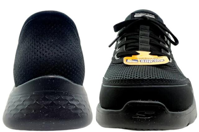 スケッチャーズ スリップインズ メンズ スニーカー ゴーウォークフレックス 216330WW ブラック ネイビー 25.0~28.0cm GO WALK FLEX-100%WATERPROOF ハンズフリー エクストラワイド幅 防水設計 ランニング ウォーキング 散歩 旅行 靴 シューズ 軽量 クッション性 男性 紳士