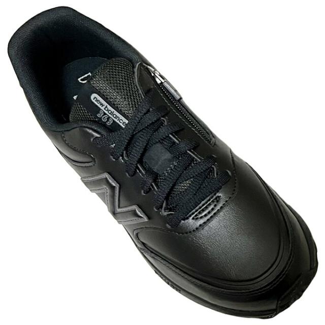 スニーカー メンズ new balance ニューバランス MW363 SA9/SB9 ブラック ブラウン 24.5~28.0cm メンズ スニーカー 靴 シューズ ウォーキング スポーツ デイリー ファスナー 幅広 4E ワイドラスト 男性 紳士 男子