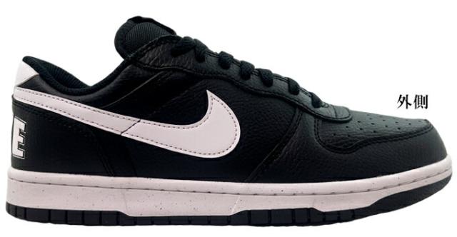 スニーカー メンズ ナイキ ビッグ ロー 355152 016 ブラック/ホワイト 25.0~29.0cm BIG NIKE LOW 靴 シューズ ローカット カジュアル タウン履き ストリート 軽量 耐久性 男性 紳士 学生