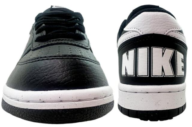 スニーカー メンズ ナイキ ビッグ ロー 355152 016 ブラック/ホワイト 25.0~29.0cm BIG NIKE LOW 靴 シューズ ローカット カジュアル タウン履き ストリート 軽量 耐久性 男性 紳士 学生