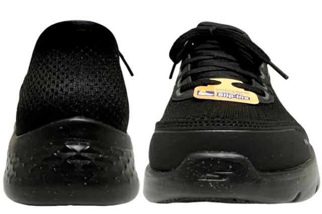 スニーカー レディース スケッチャーズ 124846W ブラック ネイビー/ピンク 22.0~25.5cm ゴーウォークフレックス クリアー クリーク GO WALK FLEX-CLEAR CREEK ランニング ジョギング フィットネス ウォーキング 散歩 旅行 靴 シューズ 軽量 クッション性 女性 婦人