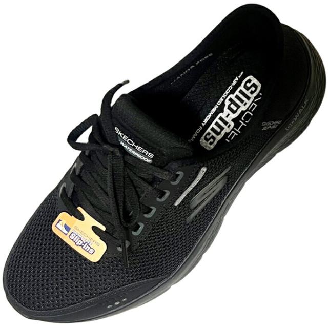 スニーカー レディース スケッチャーズ 124846W ブラック ネイビー/ピンク 22.0~25.5cm ゴーウォークフレックス クリアー クリーク GO WALK FLEX-CLEAR CREEK ランニング ジョギング フィットネス ウォーキング 散歩 旅行 靴 シューズ 軽量 クッション性 女性 婦人