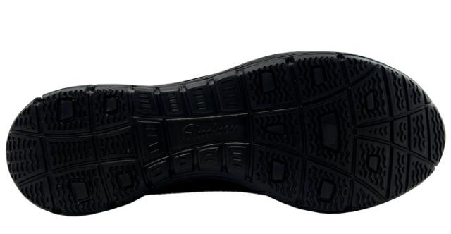 スケッチャーズ スリップインズ レディース スニーカー シーガービリーブイット 158980 ブラック ダークトープ 22.5~25.0cm SKECHERS SEAGER BELIEVE IT ハンズフリー メモリーフォーム 軽量 クッション性 低反発 ウォッシャブル ウォーキング トラベル 女性 婦人