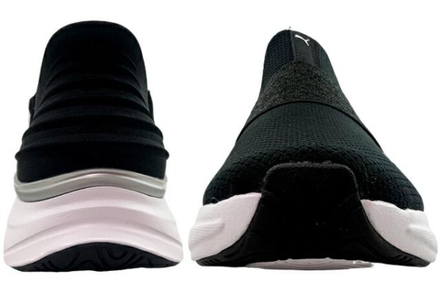 スニーカー レディース プーマ ソフトライド ハーモニー イーズ イン GL W 311999 ブラック-ホワイト ホワイト-ローズゴールド 23.0~25.0cm Puma SOFTRIDE HARMONY EASE IN GL W スリッポン カジュアル ウォーキング ランニング タウン履き 女性 婦人 女子 学生 通勤 通学