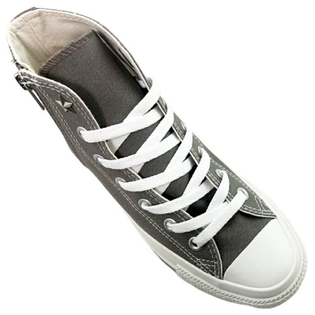 スニーカー レディース コンバース オールスター NC Z HI ダークトープ オフホワイト 23.0~25.5cm CONVERSE ALL SYAR NC Z HI ハイカット ジッパー 女性 婦人 学生 タウン カジュアル
