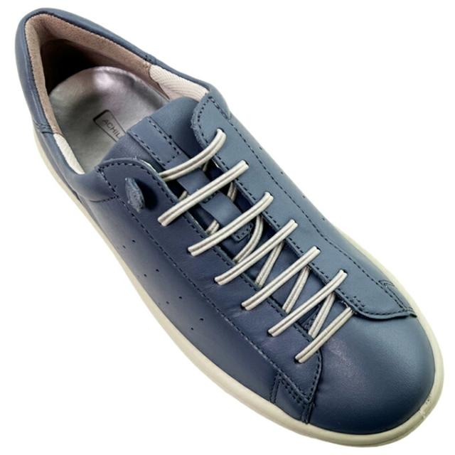 ウォーキングシューズ レディース アキレス ソルボ C 567 幅広 3E おしゃれ 快適 ブルーグレー キャメル 22.0~25.0cm Achilles・SORBO ゴム紐 カジュアル コンフォートシューズ ウォーキング 旅行 お出かけ 本革 牛革 レザー クッション性 女性 婦人 ASC5670