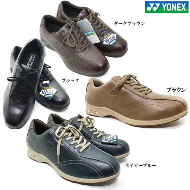 ウォーキングシューズ メンズ YONEX／ヨネックス パワークッション SHW MC30W  ワイドタイプ 幅広 4.5E 軽量 コンフォートシューズ 快適