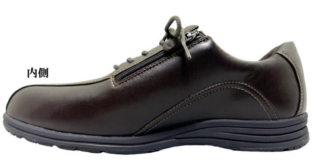 ウォーキングシューズ メンズ YONEX/ヨネックス パワークッション SHW-M118W コンフォートシューズ 靴 ファスナー レースアップ 幅広 4.5E 軽量 快適 歩きやすい 脱ぎやすい 履きやすい 散歩 旅行 男性 紳士 SHWM118W