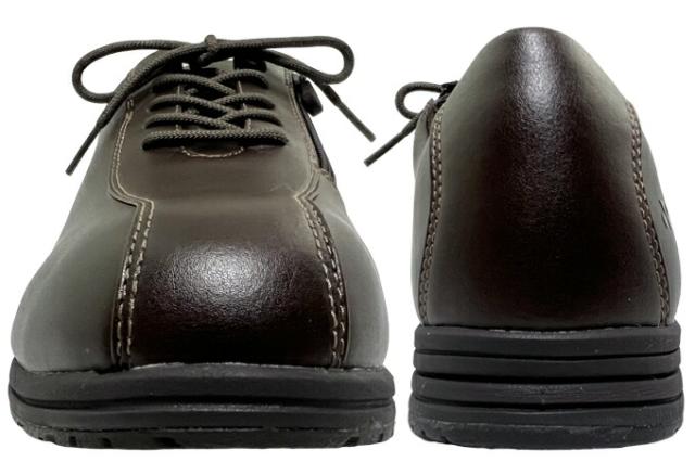 ウォーキングシューズ メンズ YONEX/ヨネックス パワークッション SHW-M118W コンフォートシューズ 靴 ファスナー レースアップ 幅広 4.5E 軽量 快適 歩きやすい 脱ぎやすい 履きやすい 散歩 旅行 男性 紳士 SHWM118W