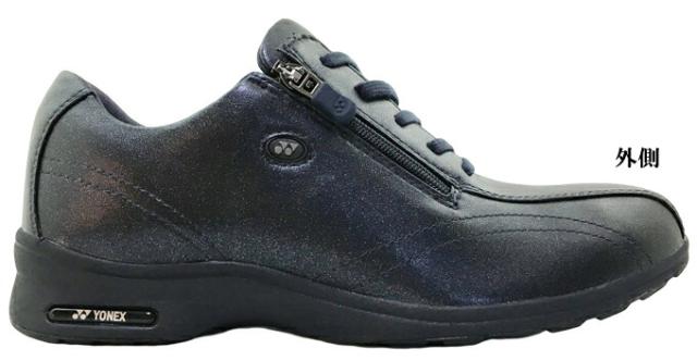 ウォーキングシューズ レディース YONEX/ヨネックス パワークッション SHW LC30 パールネイビー コンフォートシューズ ワイドタイプ 幅広 3.5E ゆったり設計 軽量 快適 歩きやすい 脱ぎやすい 履きやすい 散歩 旅行 女性 婦人