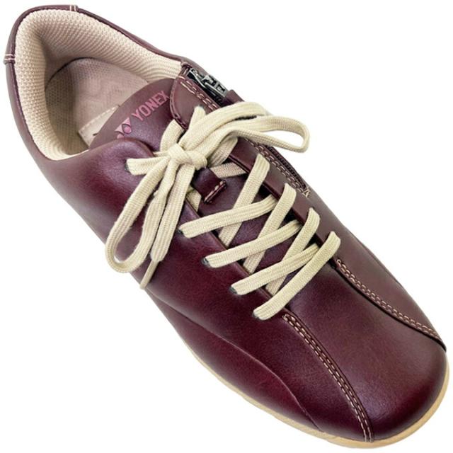 ウォーキングシューズ レディース YONEX/ヨネックス パワークッション SHW-L21N コンフォートシューズ 靴 ファスナー レースアップ 幅広 3.5E 軽量 快適 歩きやすい 脱ぎやすい 履きやすい 散歩 旅行 女性 婦人 SHWL21N