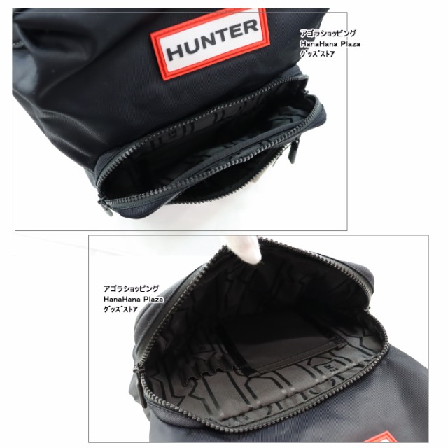 ハンター HUNTER バッグ ミニ リュック UBB1210KBM BLACK NYLON MINI