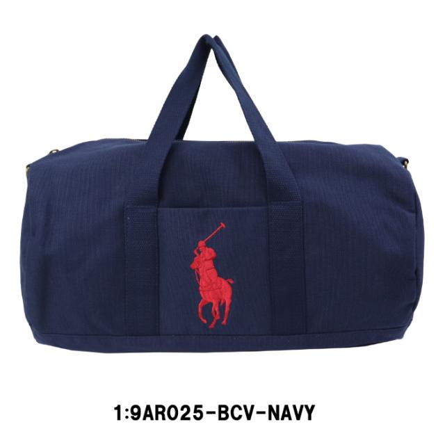 ポロ ラルフローレン ジュニア バッグ ボストンバッグ ネイビー