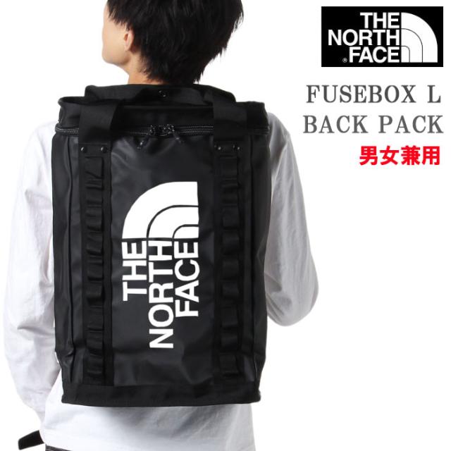 THE NORTH FACE ブラックバックパック ノースフェイス リュック NF0A3KYFKY4 EXPLORE FUSEBOX Lサイズ