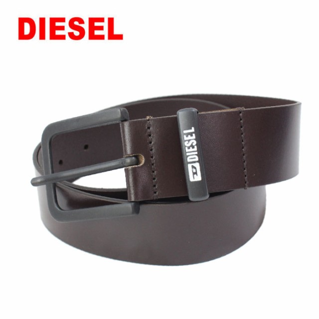 DIESEL ディーゼル ベルト X07901 PR227 T2189 ブラウン BROWN B