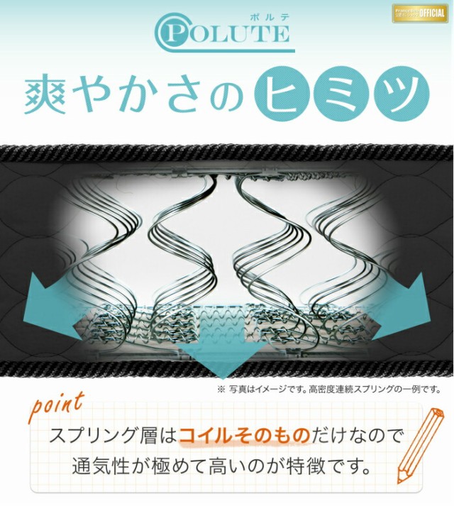 好評通販 東京都 高密度連続スプリング 圧縮ロールマット 日本の通販はau PAY マーケット - isサポート|商品ロットナン 神奈川県 地域限定配送フランスベッド ポルテ R-ZERO-300 セミダブルマットレス 新品人気