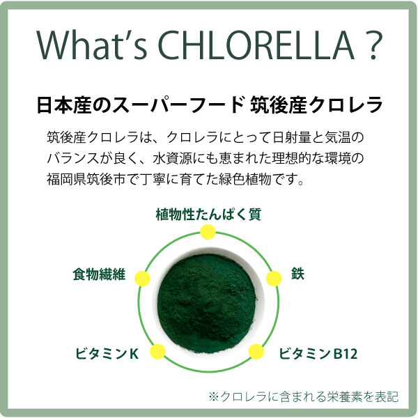 筑後産クロレラとは