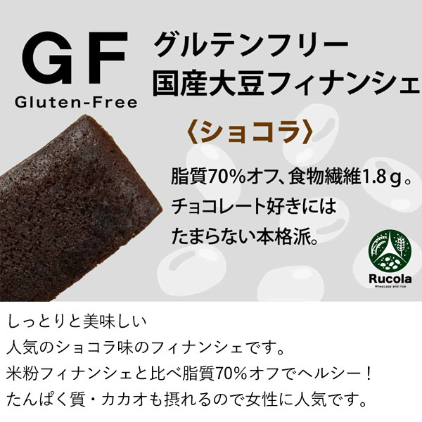 ルコラのグルテンフリーフィナンシェ