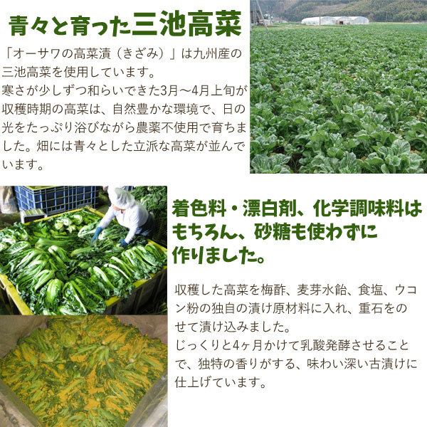 オーサワの高菜漬け