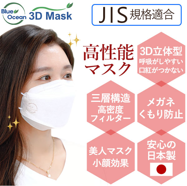 高性能マスクブルーオーシャン