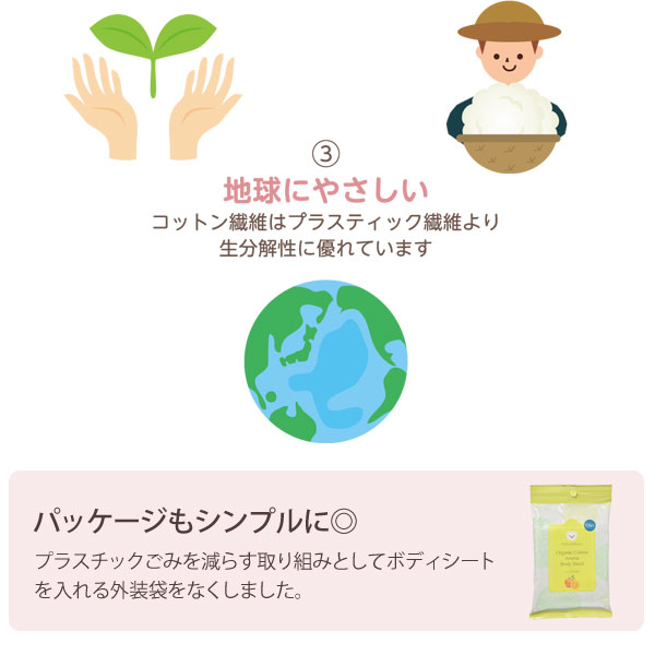 パッケージもシンプルに