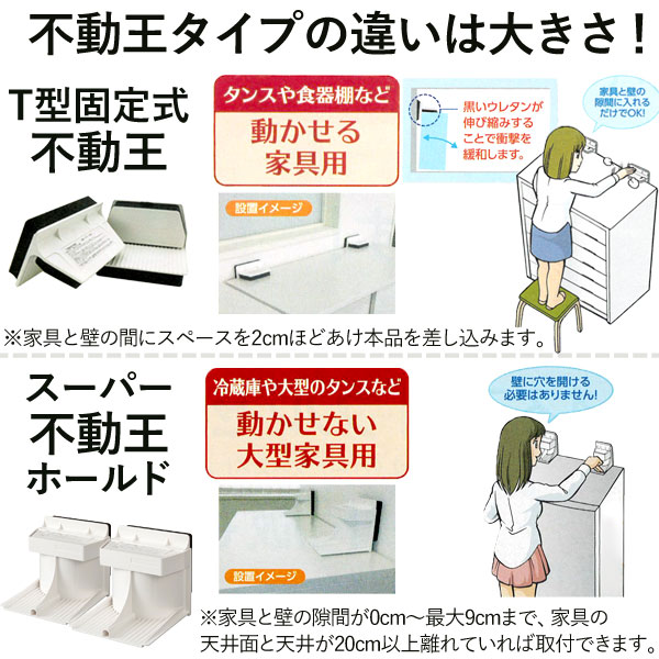 不動王の違いは家具の大きさ!