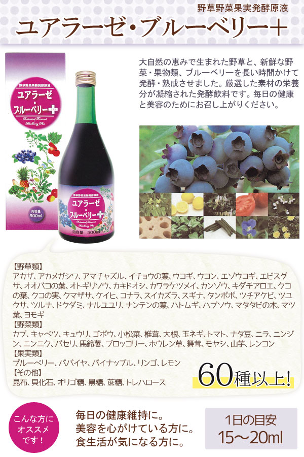 ユアラーゼ ブルーベリー