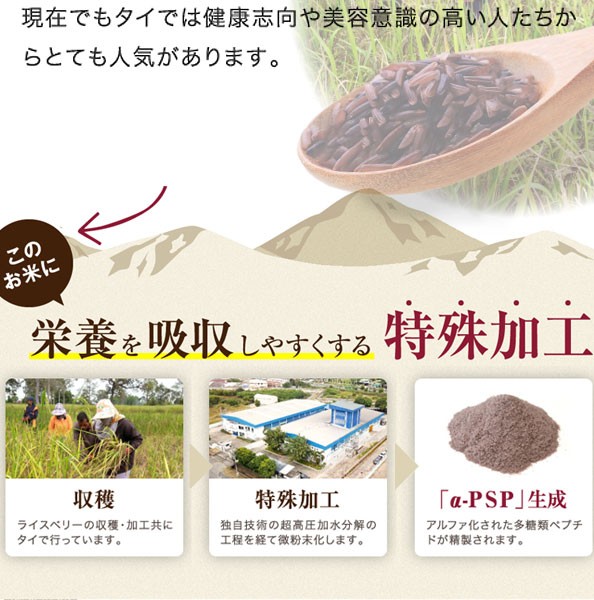 はできませ 命のライスベリー(分包・顆粒タイプ)(300g(5g×60包))の通販はau PURE・HEART 自然館 au Wowma!店|商品ロットナンバー:508722383 PAY マーケット - みます