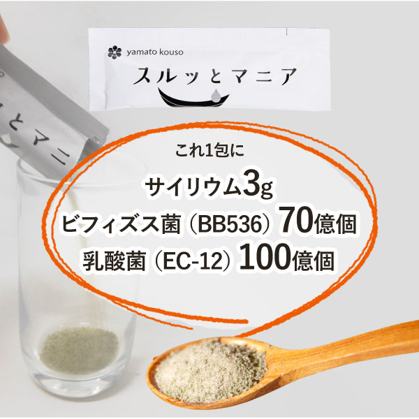 サイリウムたっぷり