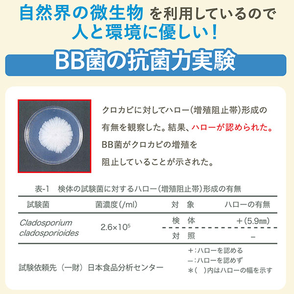 自然界の微生物使用